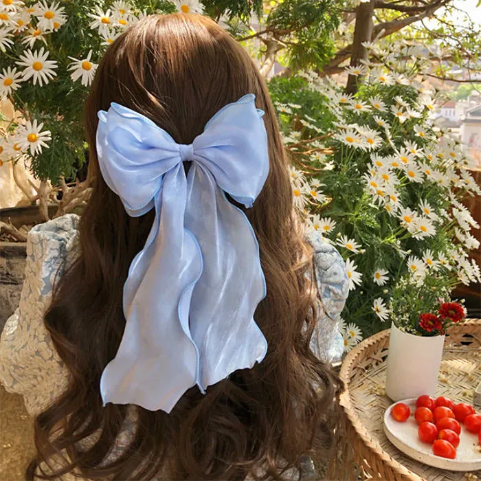 Parisian Aesthetic Hair Bow sold by Streetwear Society product image thumbnail 2