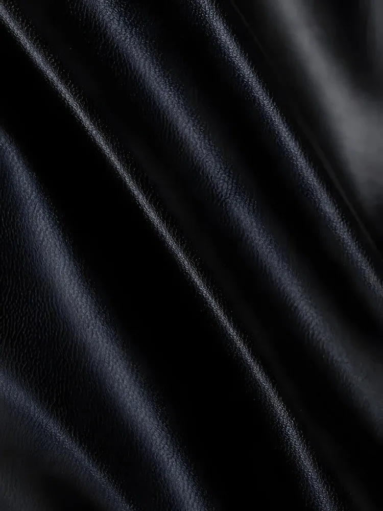 Baddie Faux Leather Lace Up Crop Top sold by Streetwear Society product image thumbnail 3