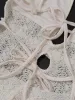 Lace Backless Plunge Neck Maxi Dress sold by Streetwear Society