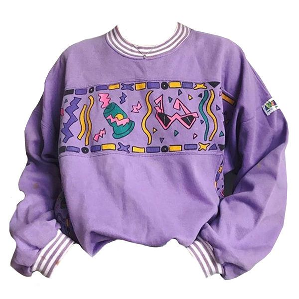 90's Kids Lavender Sweatshirt sold by Streetwear Society