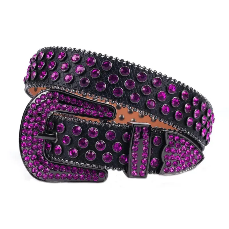 Drip Belt - Purple Black sold by Streetwear Society