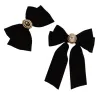 Coquette Aesthetic Velvet Hair Bow sold by Streetwear Society