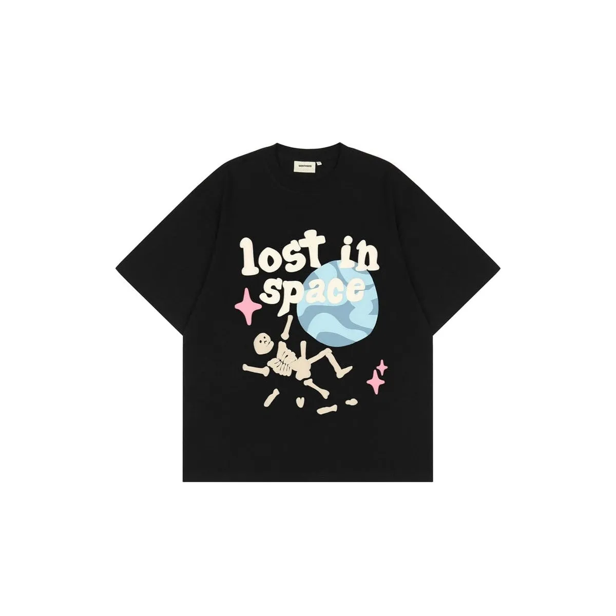 Lost in Space' Graphic Print Cotton T-Shirt sold by Streetwear Society