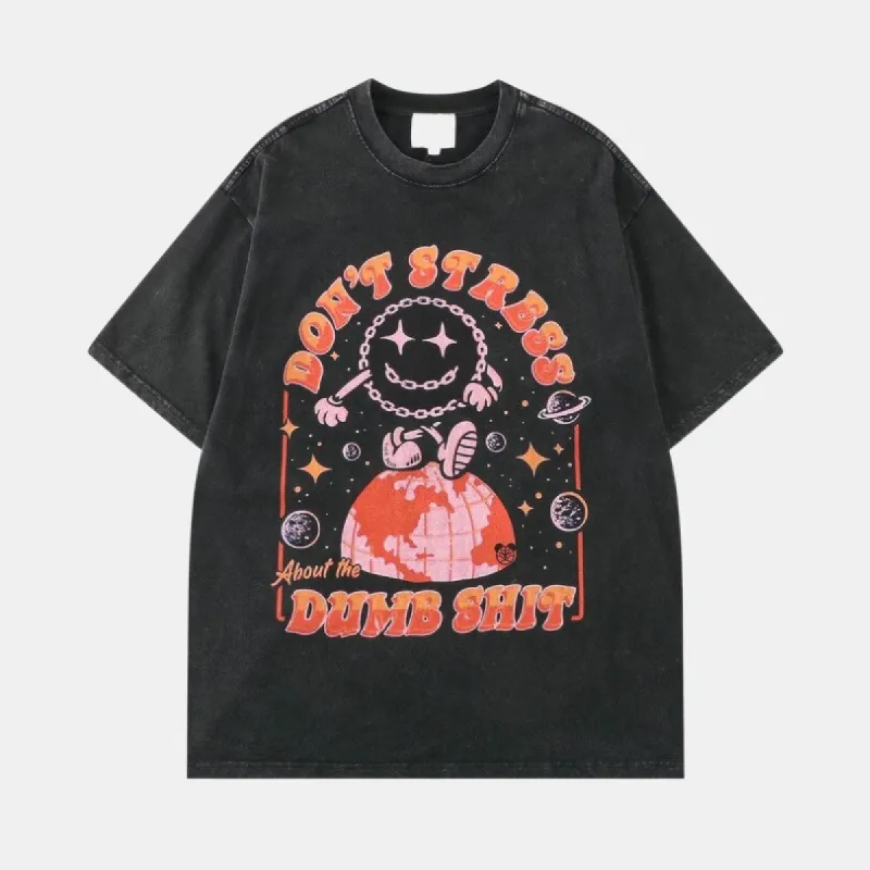 Don't stress' T-shirt sold by Streetwear Society