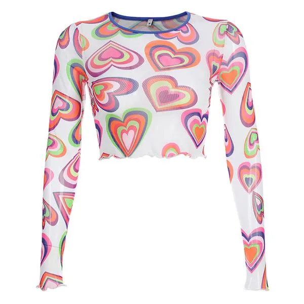 Love Bites Mesh Top sold by Streetwear Society product image thumbnail 2