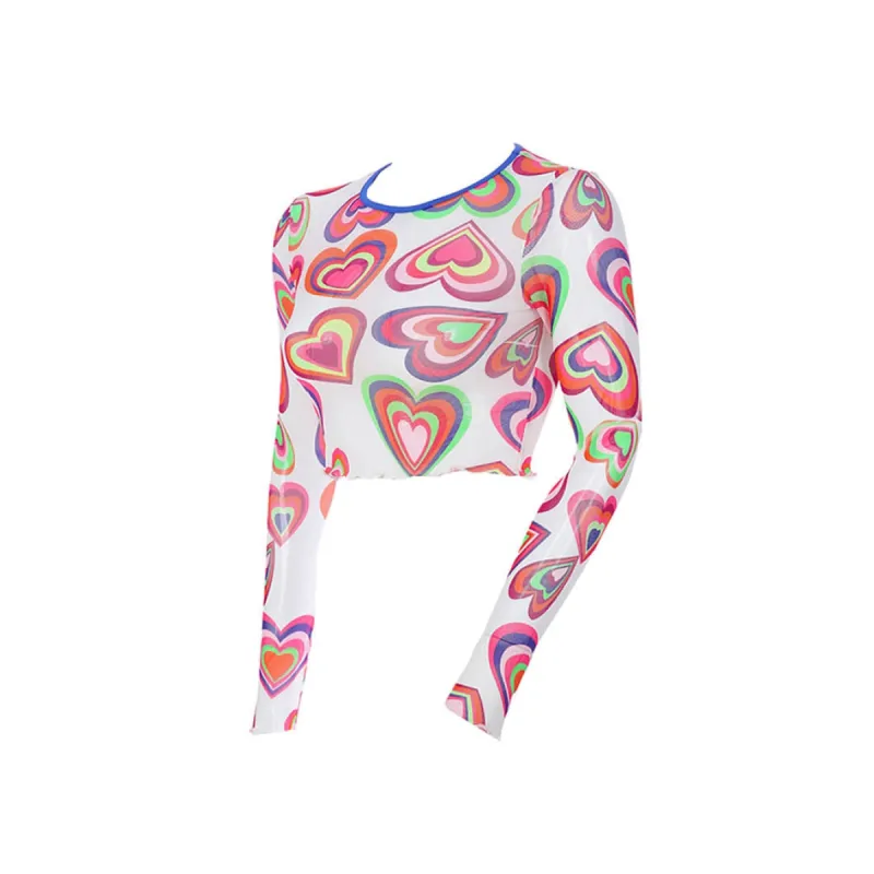 Love Bites Mesh Top sold by Streetwear Society