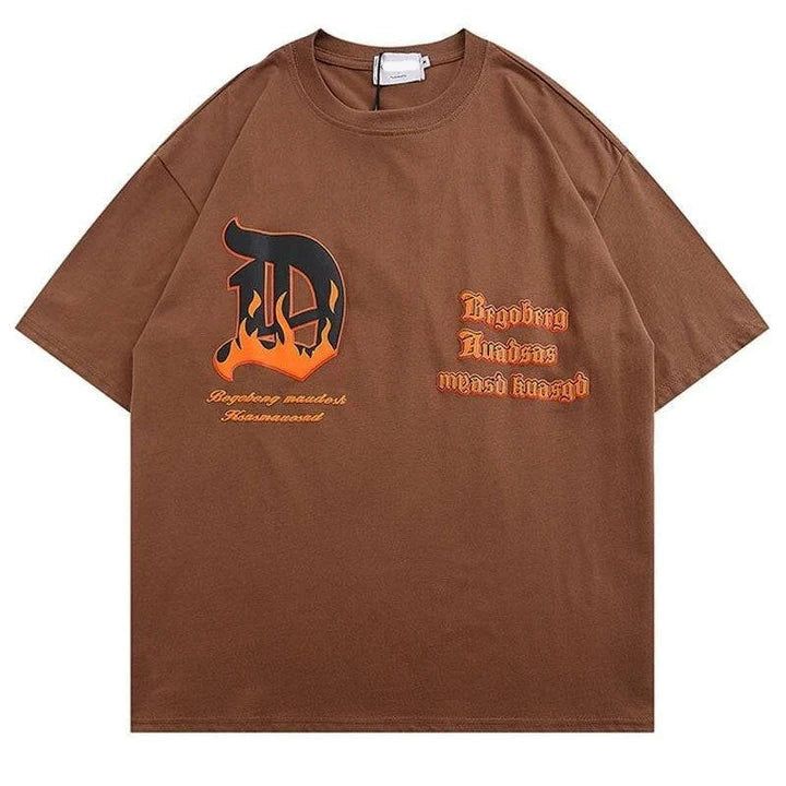 'The D' Cotton T-Shirt sold by Streetwear Society product image thumbnail 2