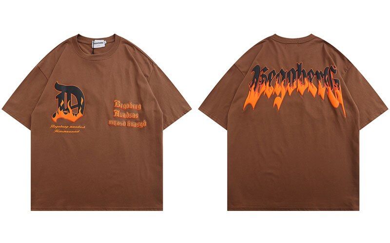 'The D' Cotton T-Shirt sold by Streetwear Society product image thumbnail 6