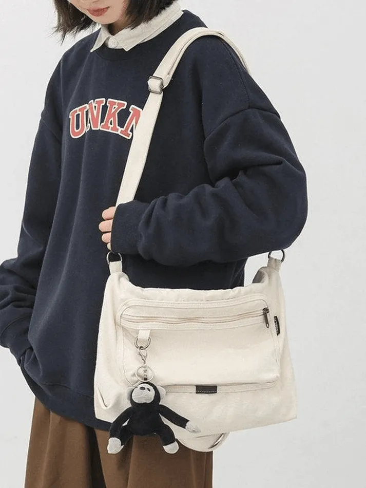 Vintage Cartoon Pendant Shoulder Bag sold by Streetwear Society