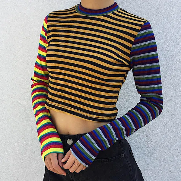 Ribbed Crop Knit sold by Streetwear Society product image thumbnail 3