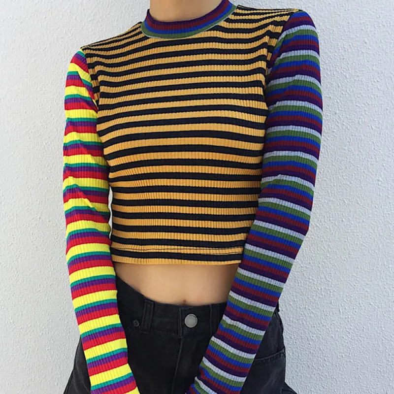 Ribbed Crop Knit sold by Streetwear Society
