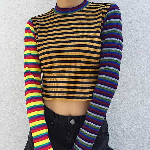 Ribbed Crop Knit sold by Streetwear Society