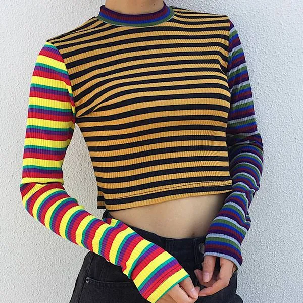 Ribbed Crop Knit sold by Streetwear Society product image thumbnail 2