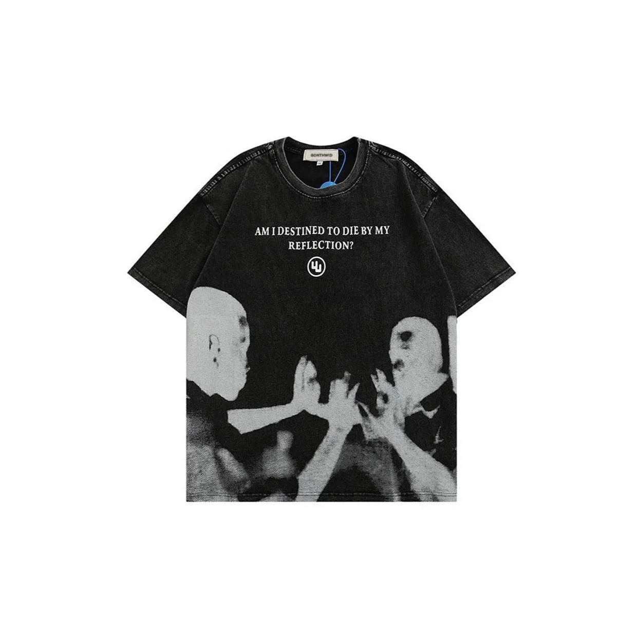 Mirror' Cotton T-Shirt sold by Streetwear Society
