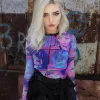 Punk Girls Mesh Top sold by Streetwear Society