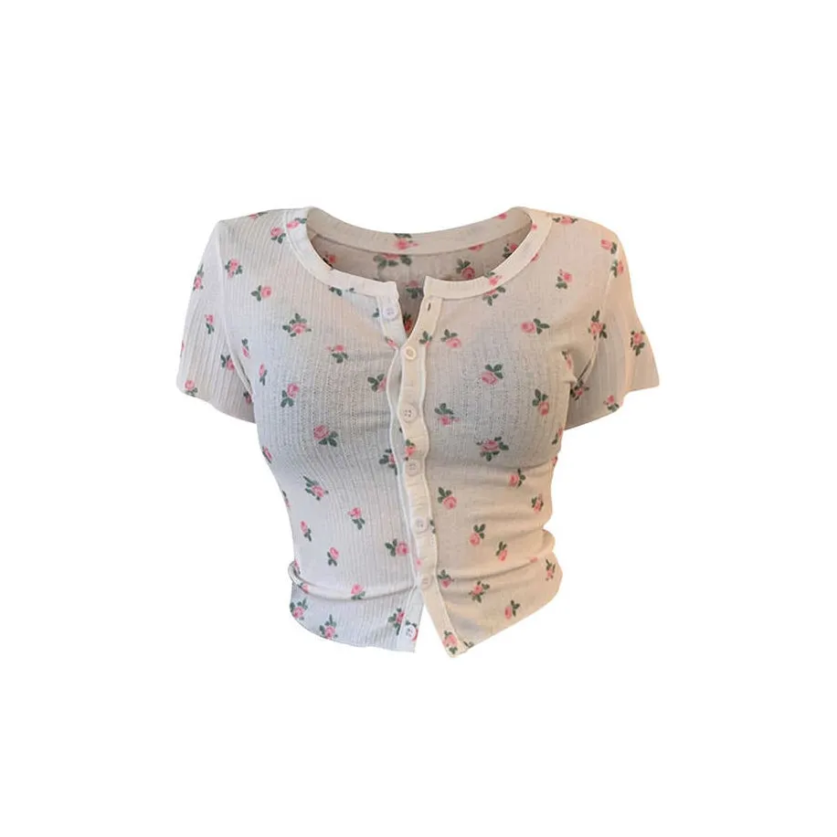 Pink Ribbed Top sold by Streetwear Society