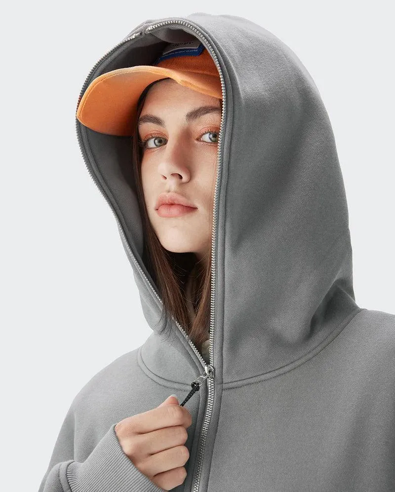 Blank Zip Hoodie sold by Streetwear Society product image thumbnail 2