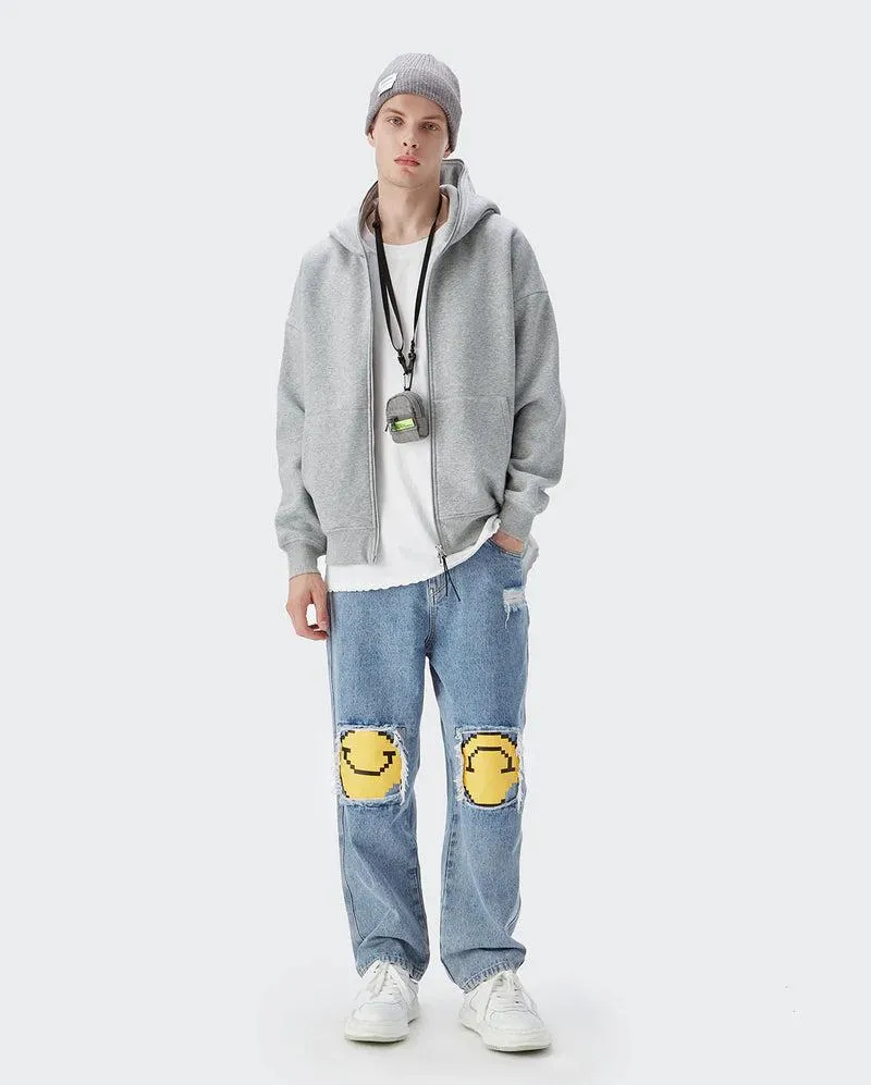 Blank Zip Hoodie sold by Streetwear Society product image thumbnail 5