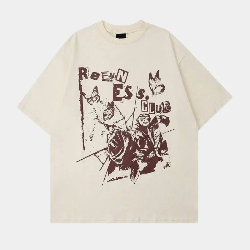 Rose club' T shirt sold by Streetwear Society