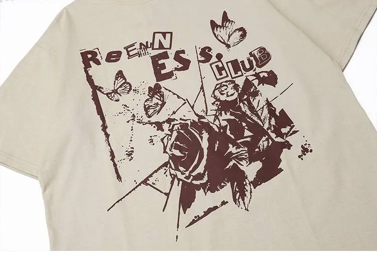 Rose club' T shirt sold by Streetwear Society product image thumbnail 4