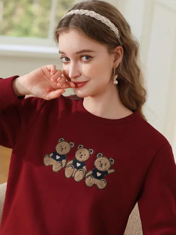 Teddy Bears Embroidered Sweatshirt sold by Streetwear Society