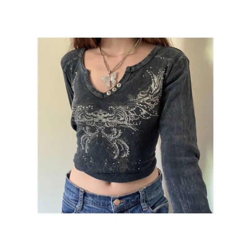 Fairy Grunge Aesthetic Crop Top sold by Streetwear Society