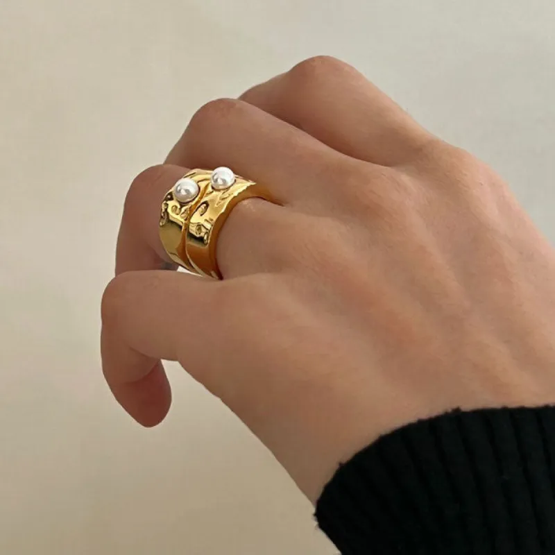 Coastal Granddaughter Pearl Ring sold by Streetwear Society