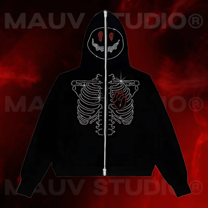 Phantom Heart Hoodie sold by Streetwear Society