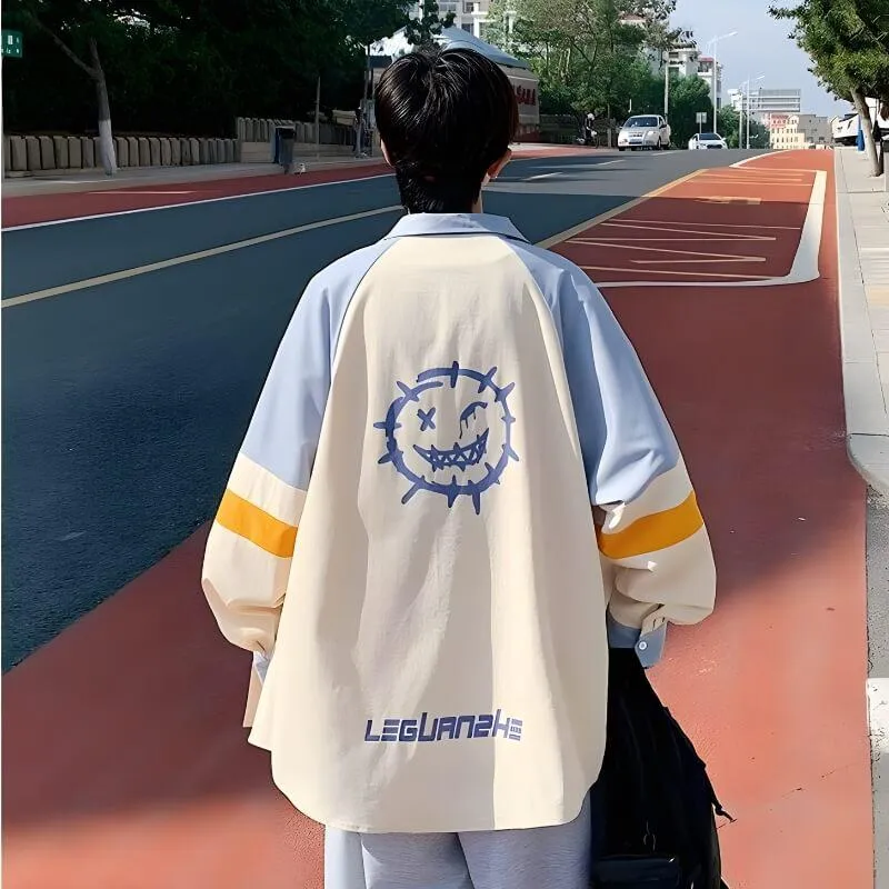 Soft Boy Smiley Pastel Shirt sold by Streetwear Society product image thumbnail 2