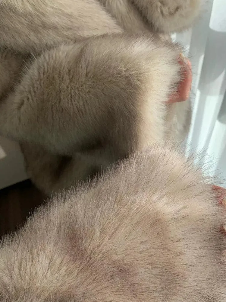 Fluffy Faux Fur Jacket sold by Streetwear Society product image thumbnail 4