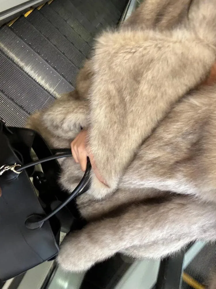 Fluffy Faux Fur Jacket sold by Streetwear Society product image thumbnail 3