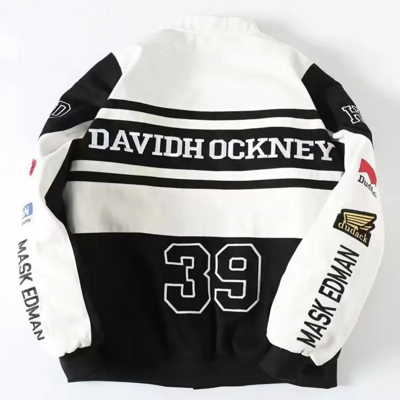 Leather Racing Jacket sold by Streetwear Society