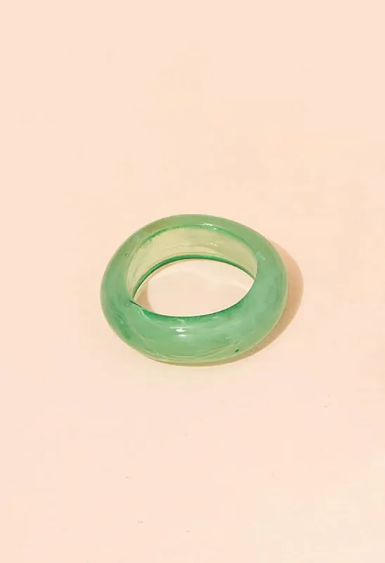Colorful Acrylic Ring sold by Streetwear Society