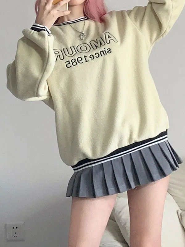 Soft Girl Love Sweatshirt sold by Streetwear Society