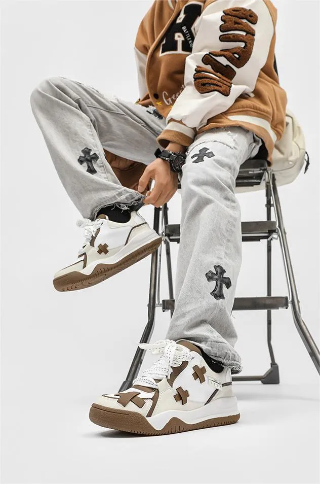 Patched' Shoes sold by Streetwear Society product image thumbnail 4