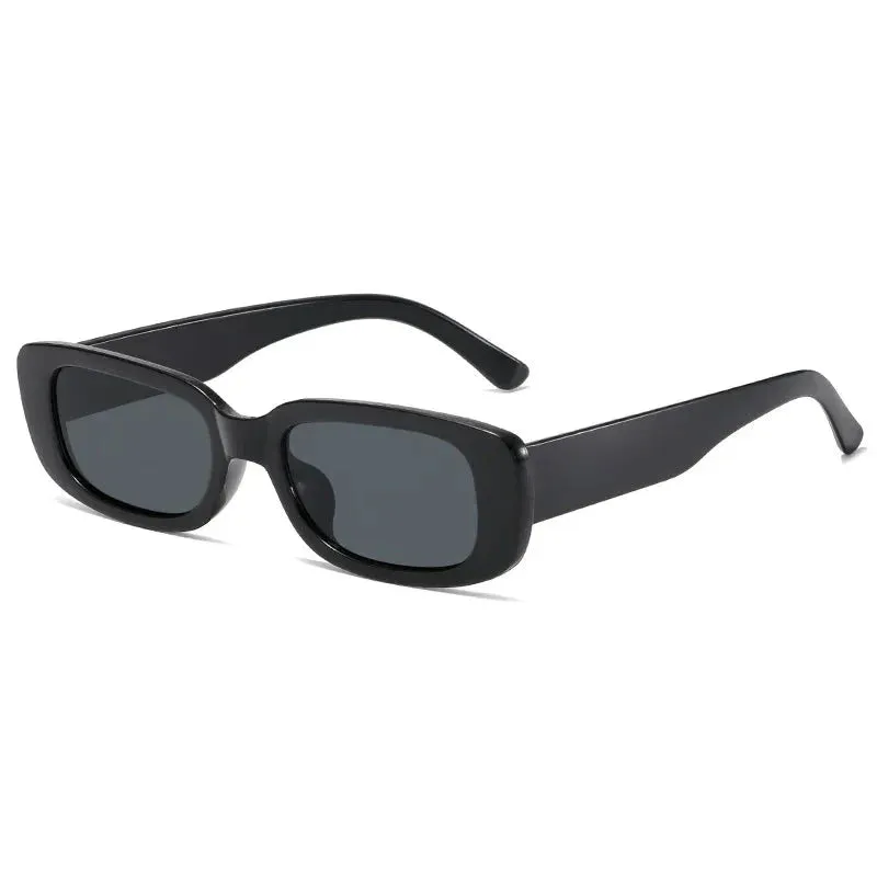 Retro Rectangle Sunglasses sold by Streetwear Society product image thumbnail 4