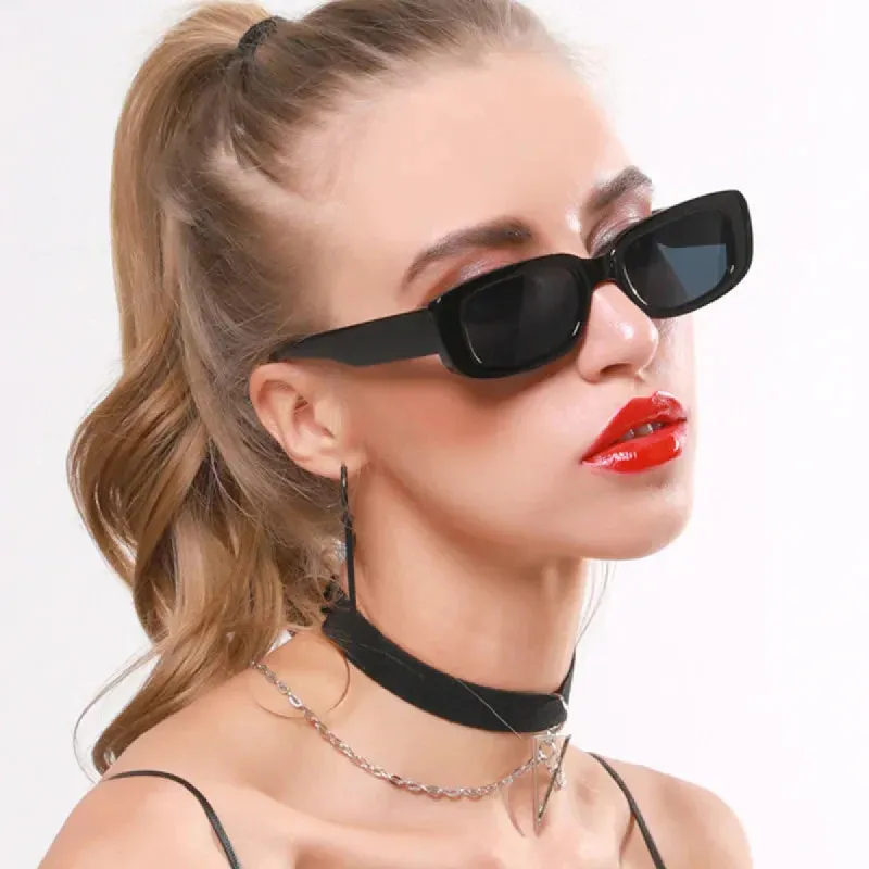 Retro Rectangle Sunglasses sold by Streetwear Society