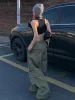 Baggy Parachute Pants with drawstring Y2K sold by Streetwear Society