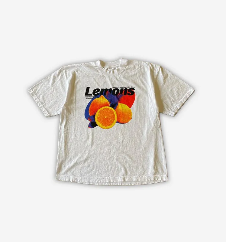 "Lemons" Y2K T-Shirt sold by Streetwear Society