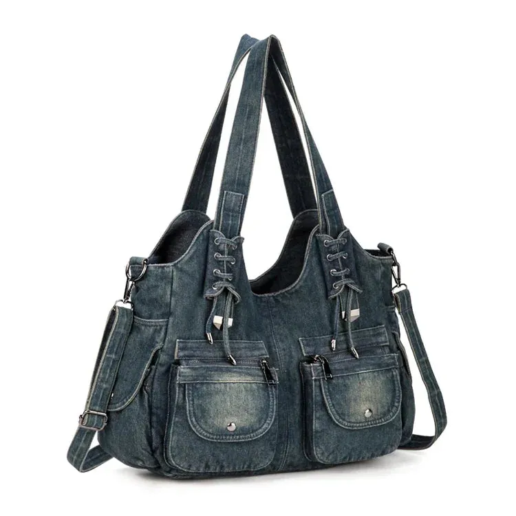 Y2K Vintage Denim Bag sold by Streetwear Society product image thumbnail 4