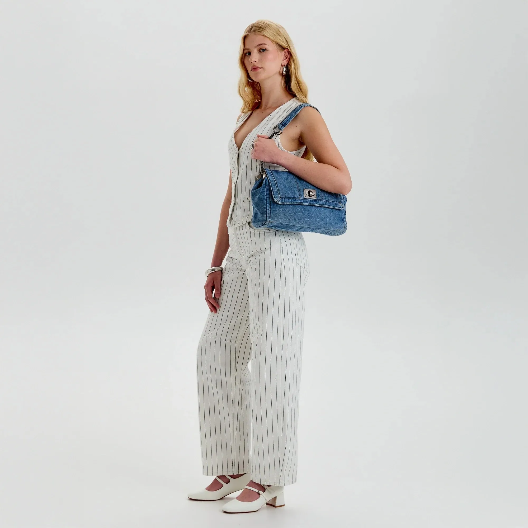 Denia | Sac épaule denim sold by Streetwear Society product image thumbnail 4