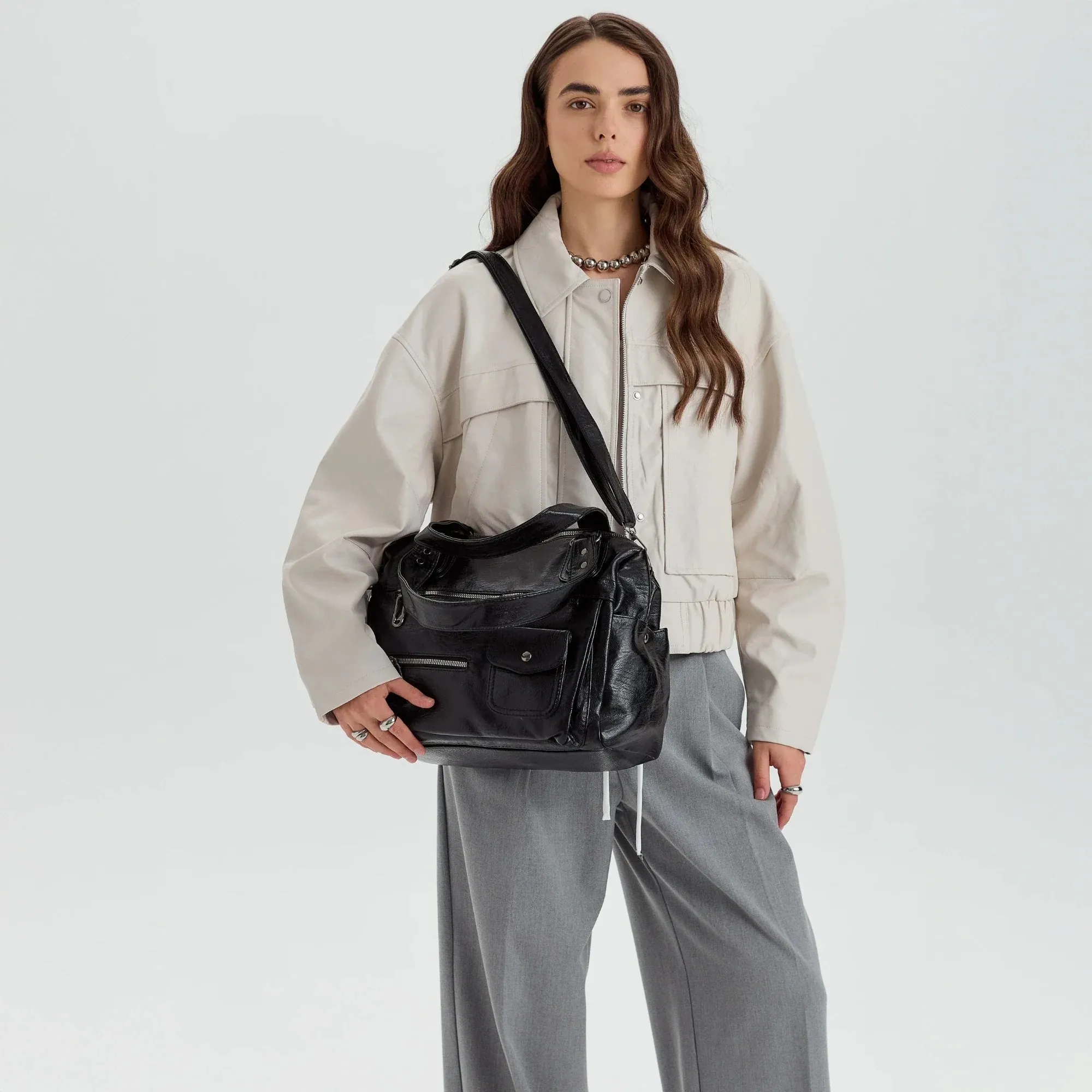 Aelys | Structured Crossbody Bag sold by Streetwear Society product image thumbnail 4