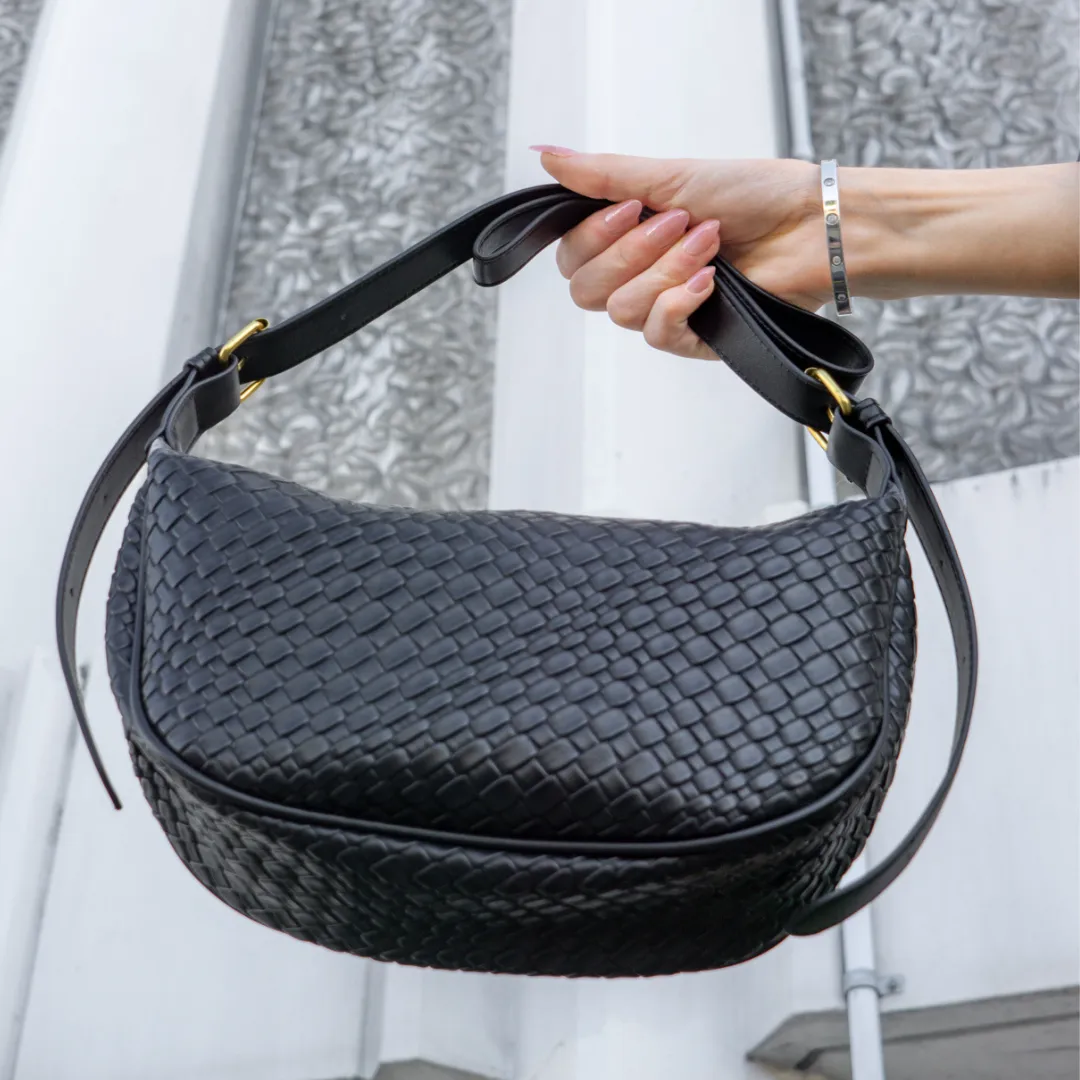 Meyla | Braided Half-Moon Bag sold by Streetwear Society product image thumbnail 3