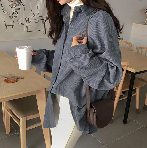 Cozy Up Cord Shirt sold by Streetwear Society product image thumbnail 4