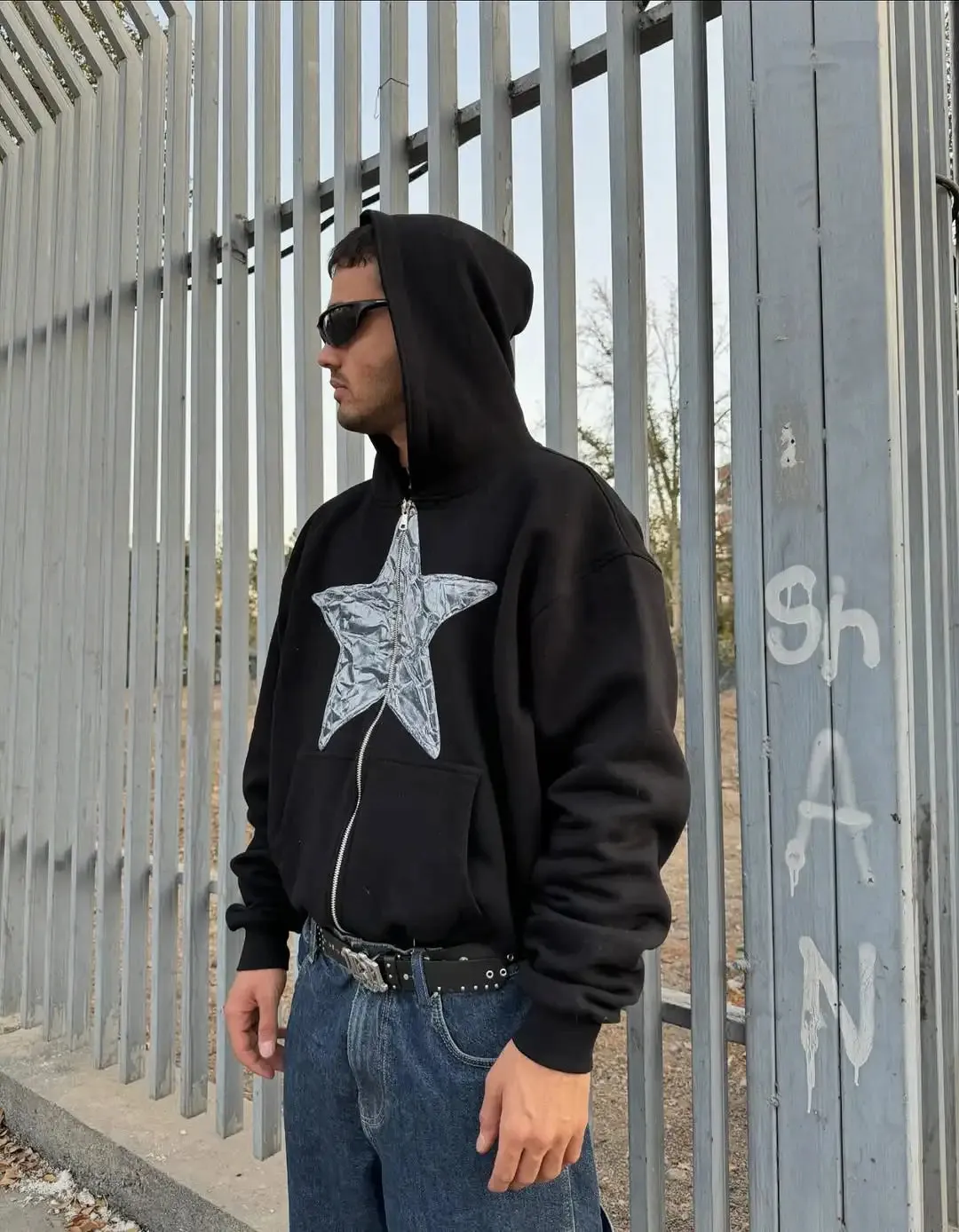 Star Hoodie Y2k sold by Streetwear Society product image thumbnail 2