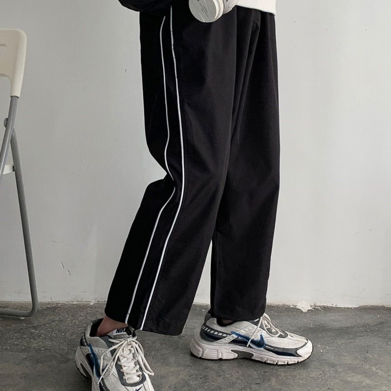 Solid Color Drawstring Sweatpants Pants sold by Streetwear Society product image thumbnail 5