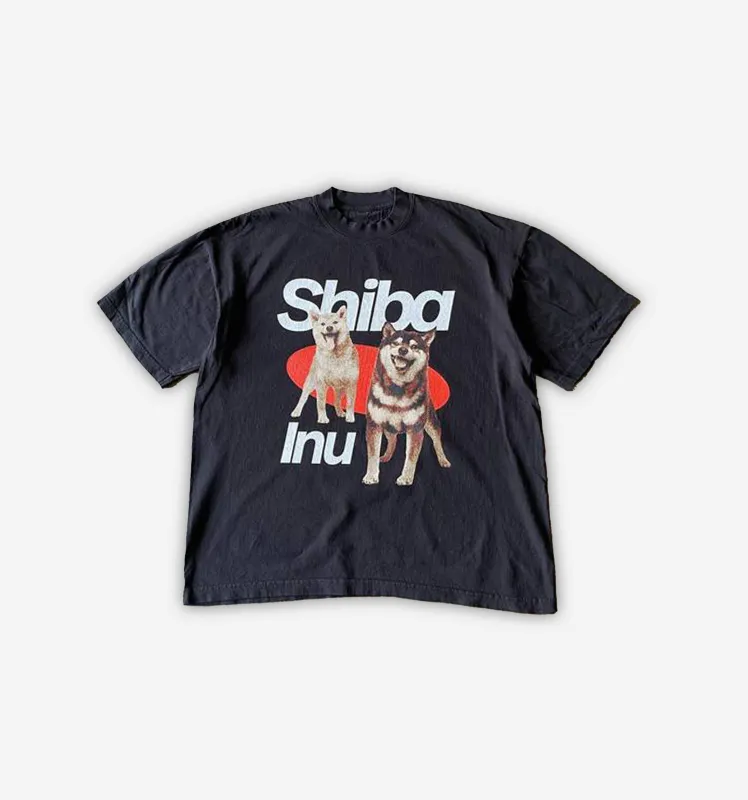 Y2K "Shiba Inu" Graphic T-Shirt sold by Streetwear Society