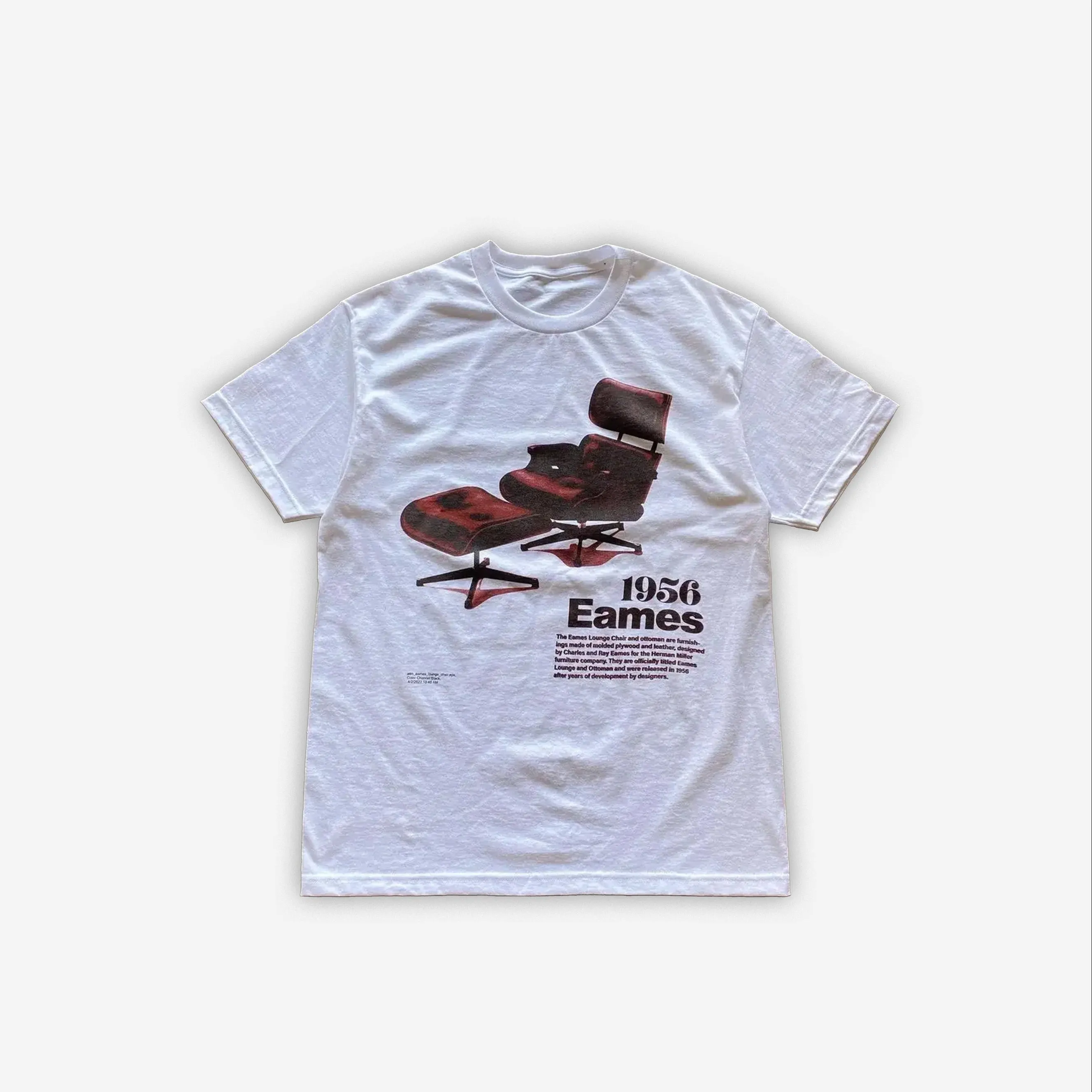 Y2K "Eames Chair" Graphic T-Shirt sold by Streetwear Society