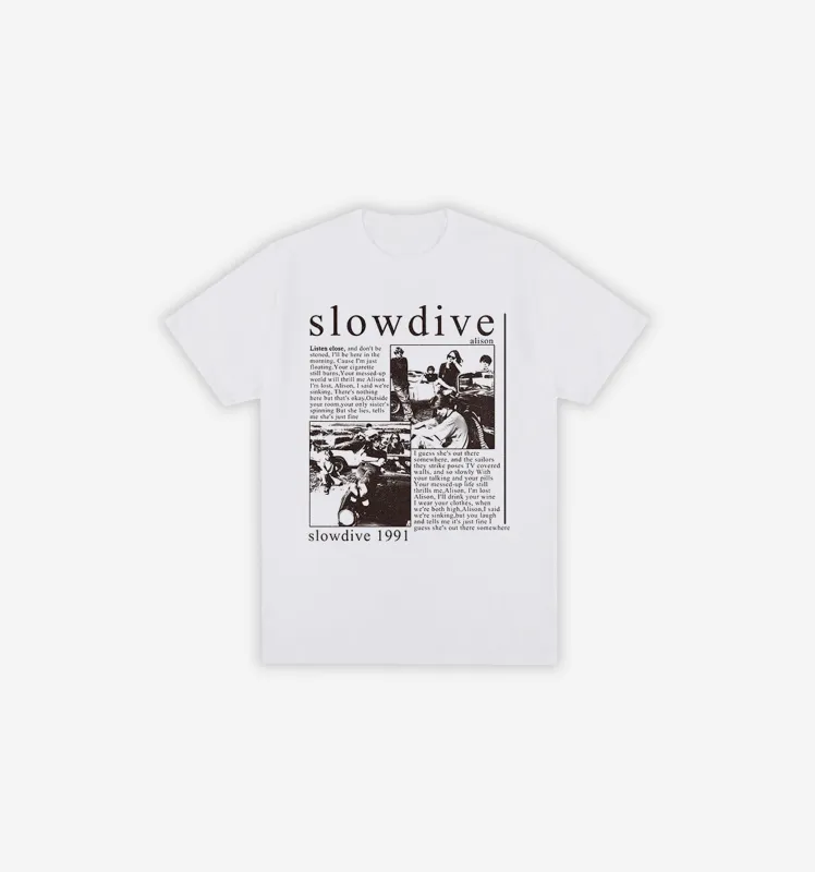 Y2K Slowdive Graphic T-Shirt sold by Streetwear Society