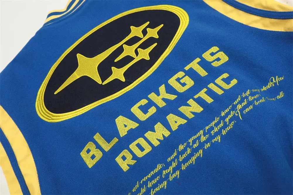 Retro Varsity Jacket with Letter Embroidery sold by Streetwear Society product image thumbnail 3